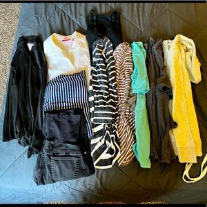 Bundle of 10 Medium Maternity Clothes